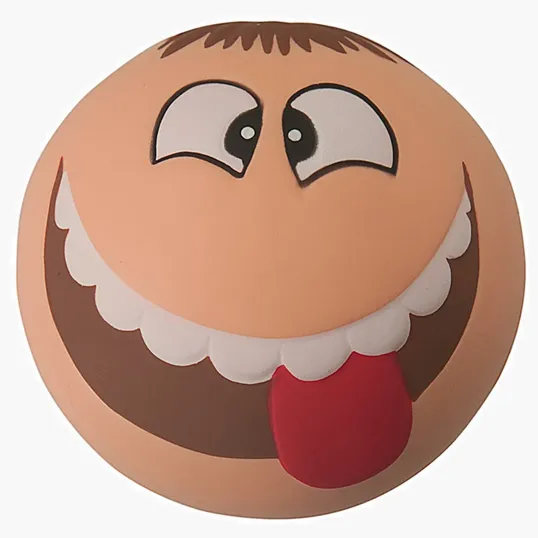Silly Face Stress Reliever, 3" x 3" — view 2