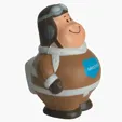Vintage Pilot Bert Stress Reliever — view 4