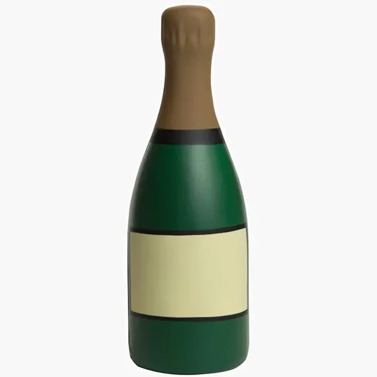 Champagne Bottle Stress Reliever — view 2