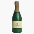 Champagne Bottle Stress Reliever