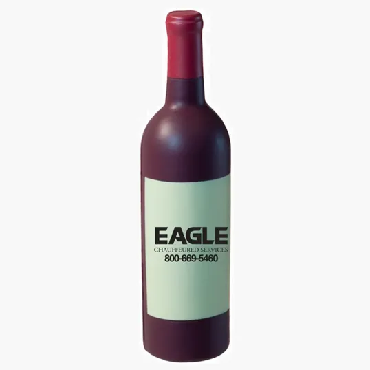 Wine Bottle Stress Reliever — view 2