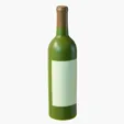 Wine Bottle Stress Reliever — view 4