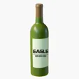 Wine Bottle Stress Reliever