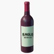 Wine Bottle Stress Reliever — view 2