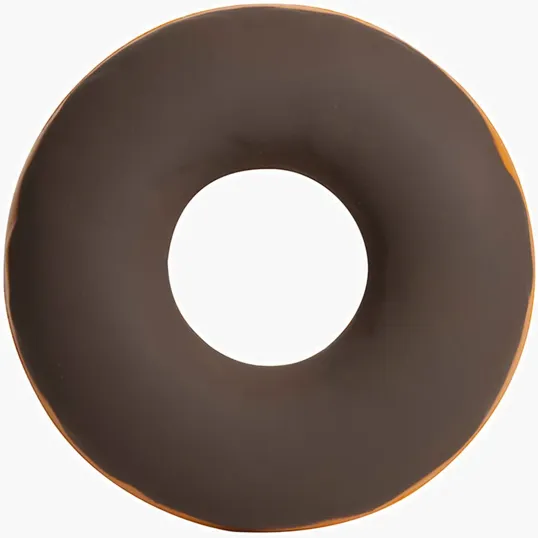 Chocolate Covered Donut Stress Reliever — view 3