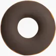 Chocolate Covered Donut Stress Reliever — view 3