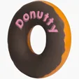 Chocolate Covered Donut Stress Reliever