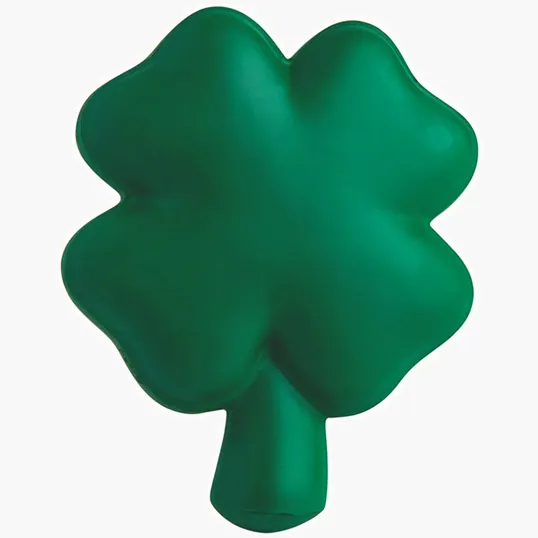 Four-Leaf Clover Shamrock Stress Reliever — view 2
