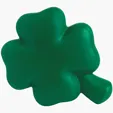 Four-Leaf Clover Shamrock Stress Reliever — view 3