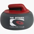 Curling Rock Stress Reliever