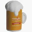 Beer Mug Stress Reliever — view 2