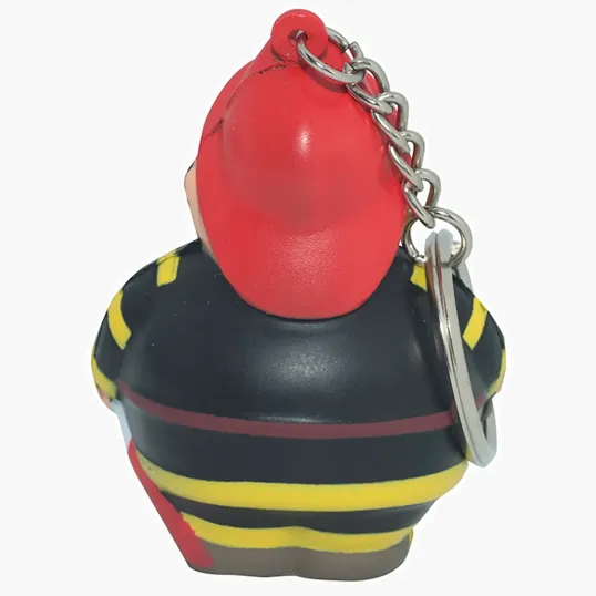 Fireman Bert Stress Reliever Keyring — view 3