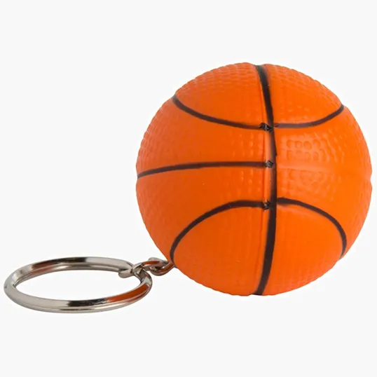Basketball Keyring Stress Reliever, 1.5" — view 5
