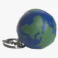 Earth Keyring Stress Reliever — view 2
