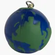 Earth Keyring Stress Reliever — view 4
