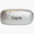 Foil-Wrapped Baked Potato / Burrito Stress Reliever