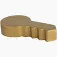 Key-Shaped Polyurethane Foam Stress Reliever — view 5