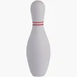 Bowling Pin Stress Reliever — view 2