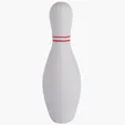 Bowling Pin Stress Reliever — view 3