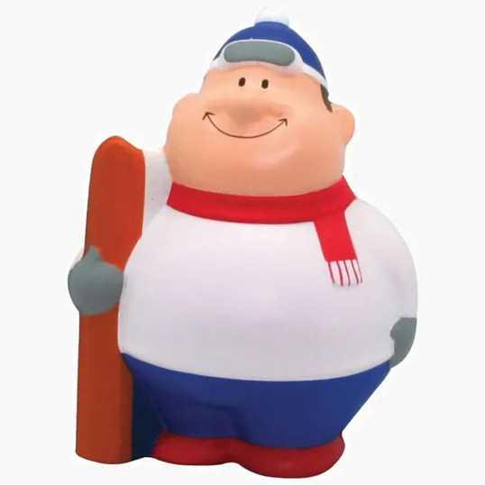 Skier Bert Stress Reliever — view 2