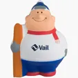 Skier Bert Stress Reliever