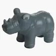 Rhino Stress Reliever, 4.5" x 3" — view 2