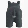 Rhino Stress Reliever, 4.5" x 3" — view 4