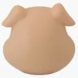 Cute Pig Head Stress Reliever — view 4