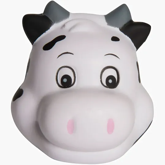 Cute Cow Head Stress Reliever — view 3