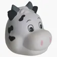 Cute Cow Head Stress Reliever — view 2