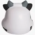 Cute Cow Head Stress Reliever — view 4