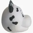 Cute Cow Head Stress Reliever — view 5