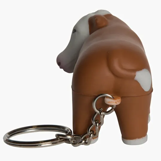 Steer Stress Reliever Keyring — view 4