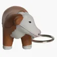 Steer Stress Reliever Keyring — view 3