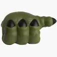 Monster Hand Phone Holder Stress Reliever — view 3