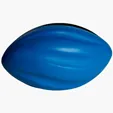 Throw Football Stress Reliever — view 5