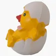 Chick in Egg Stress Reliever — view 4