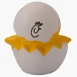 Chick in Egg Stress Reliever