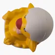 Chick in Egg Stress Reliever — view 5