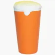 Beer Pint Glass Stress Reliever — view 2