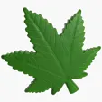 Cannabis Leaf Stress Reliever — view 3