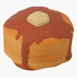 Stack of Pancakes Stress Reliever — view 2