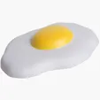 Fried Egg Stress Reliever — view 2