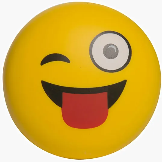 Wink Emoji Disc Stress Reliever — view 2