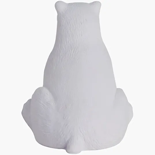Sitting Polar Bear Stress Reliever — view 4