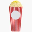 Box of Popcorn Stress Reliever — view 3