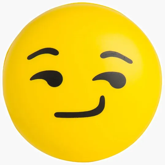 Smirk Emoji Stress Reliever — view 2