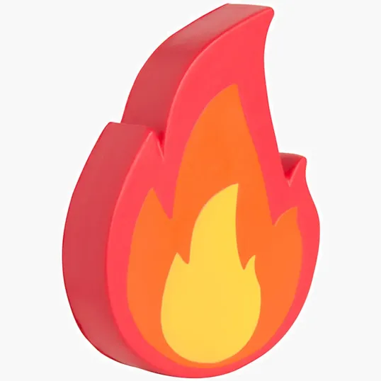 Fire Emoji Stress Reliever — view 2