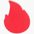 Fire Emoji Stress Reliever — view 4