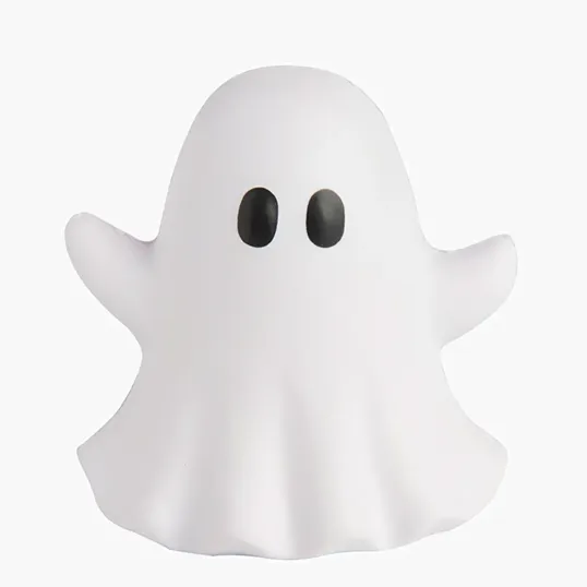 Ghost Emoji Stress Reliever, 3.25 in. Polyurethane Foam — view 2